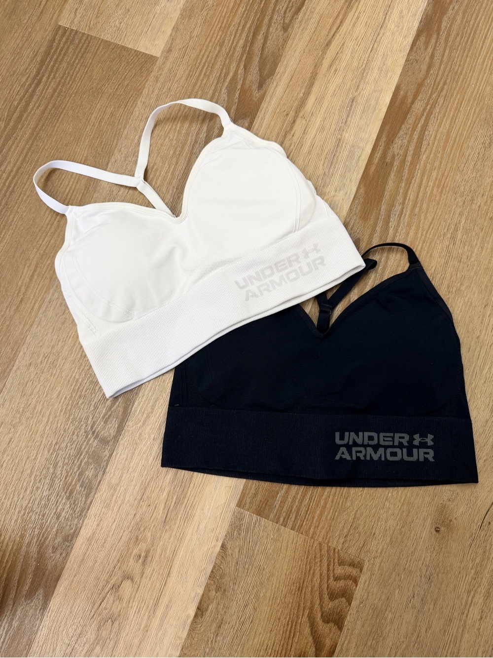 Under Armour Women's Bralettes — White & Black